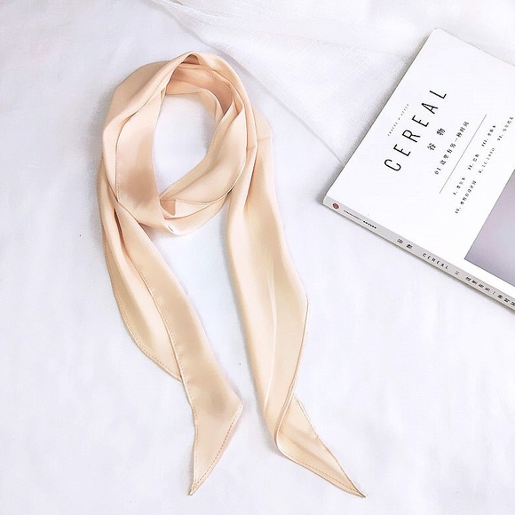 Spring 2020 | Silk Hair Scarf Neck Scarf Bag Tie - Picture 8 of 8